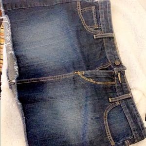Denim skirt